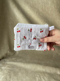 Keychain Wallet - Cherry Picnic