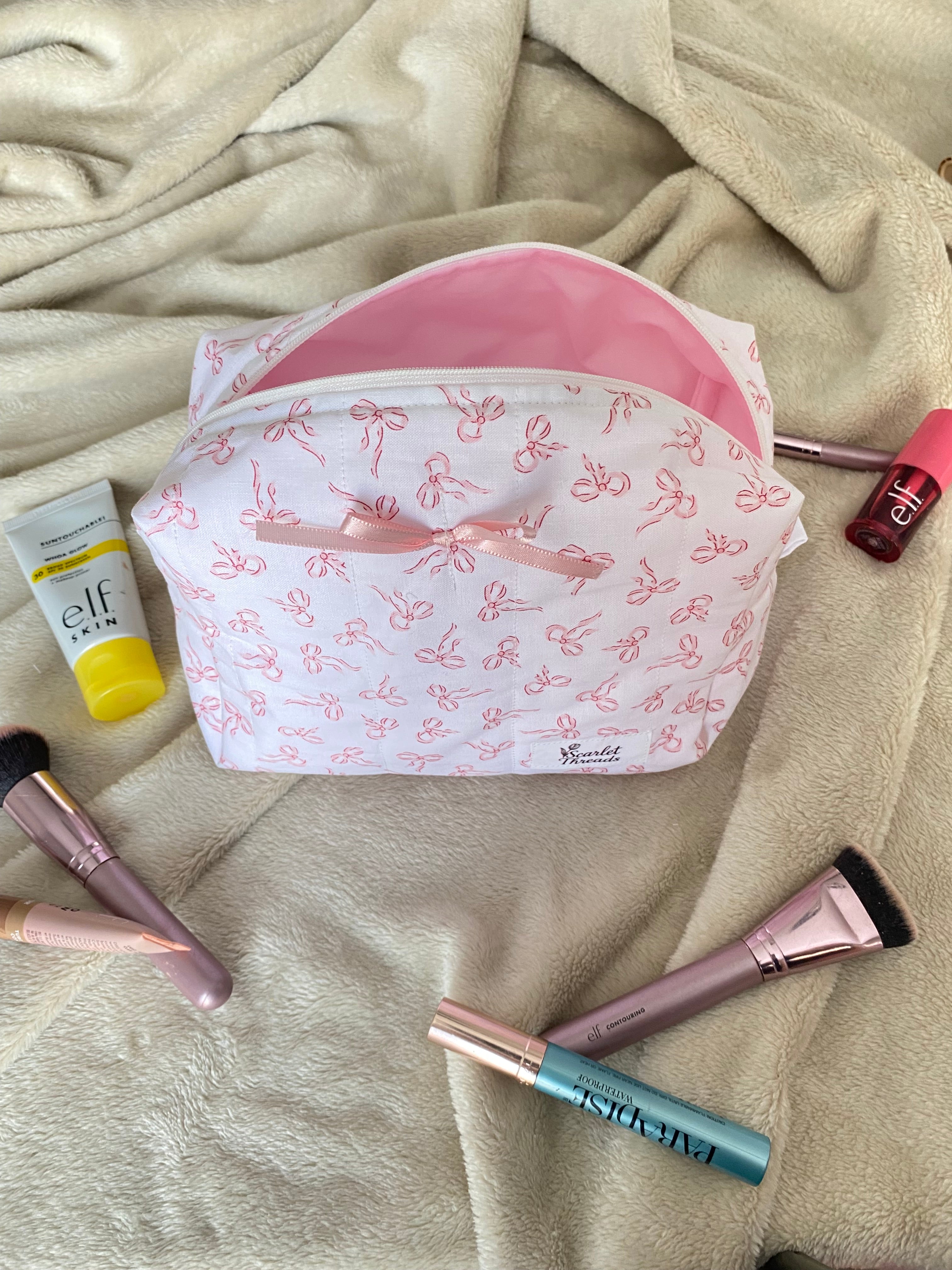 Makeup Bag - Ballerina Bows