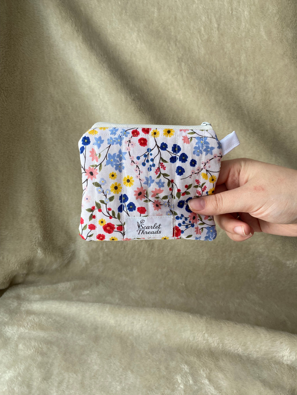 Keychain Wallet - Summer Wildflower