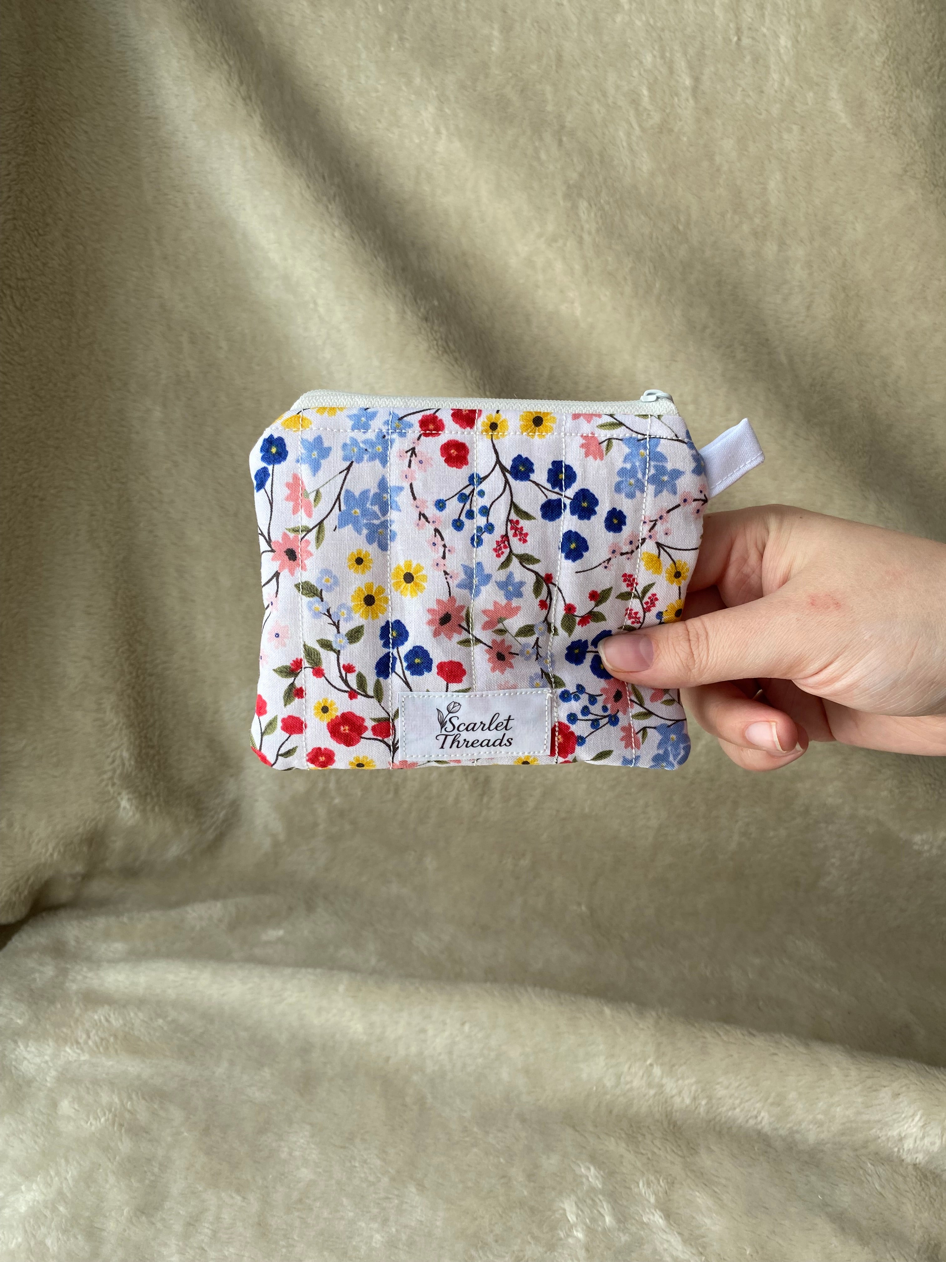 Keychain Wallet - Summer Wildflower