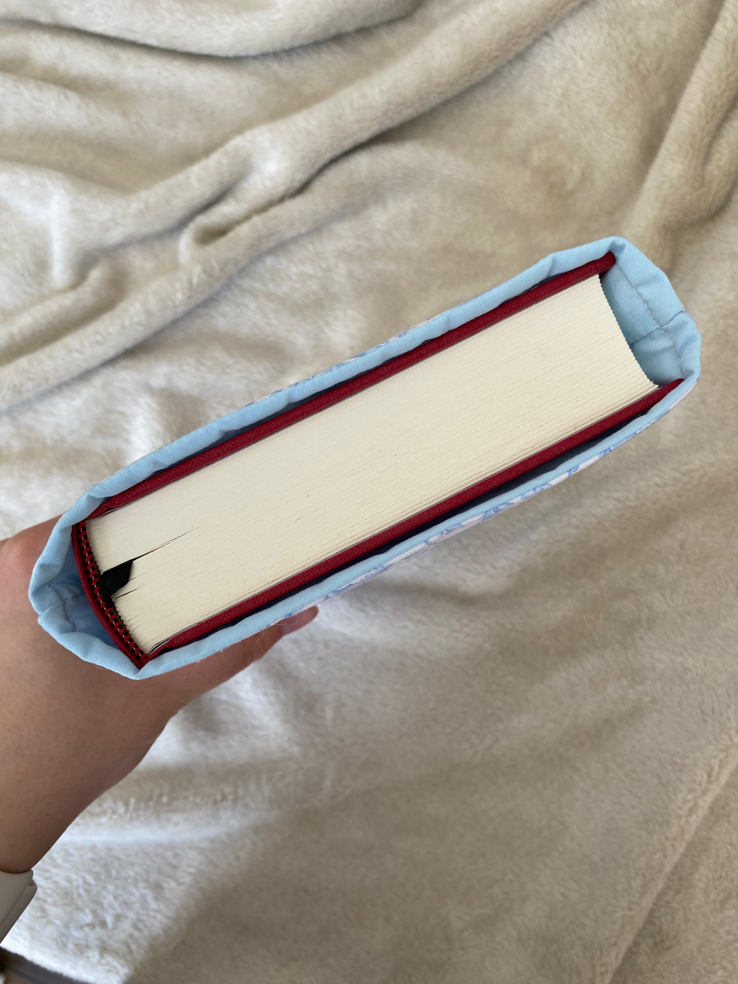 Book/E-reader Sleeve - Vintage Blue